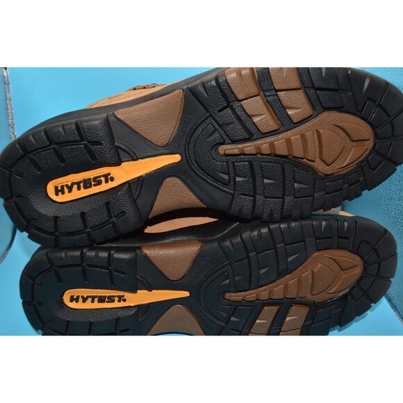 Hytest ESD Safety Toe Work Boots Brown Leather Men’s Sz 9.5 / Women’s 11.5 NEW - Picture 7 of 7